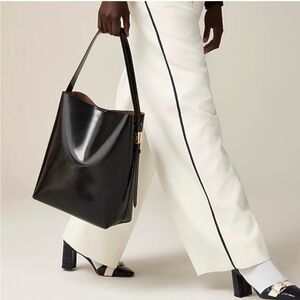 JCREW Edie bucket bag in Italian leather